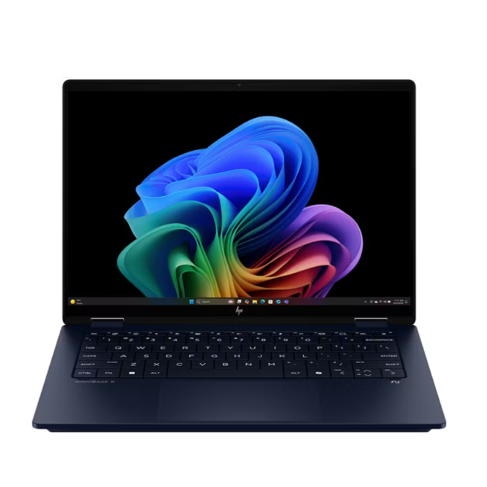 لپ تاپ اچ‌ پی 14 اینچ مدل HP OmniBook X Flip 14 fm0023dx Core Ultra 7 16GB 1TB SSD Touch نمای ۲
