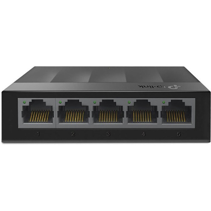 سوییچ 5 پورت گیگابیتی و دسکتاپ تی پی لینک مدل LS1005G نمای ۲