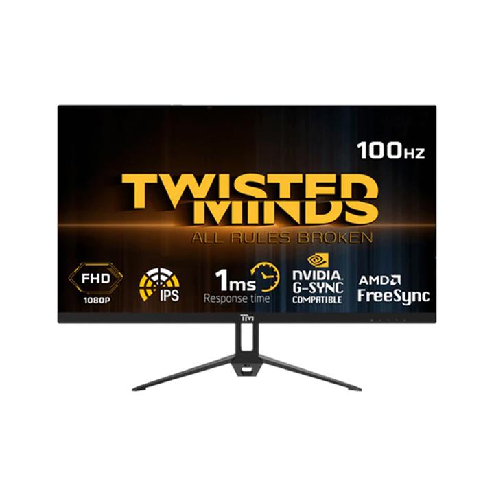 مانیتور 24 اینچ گیمینگ تویستد مایندز مدل Twisted Minds TM24FHD100IPS نمای ۲