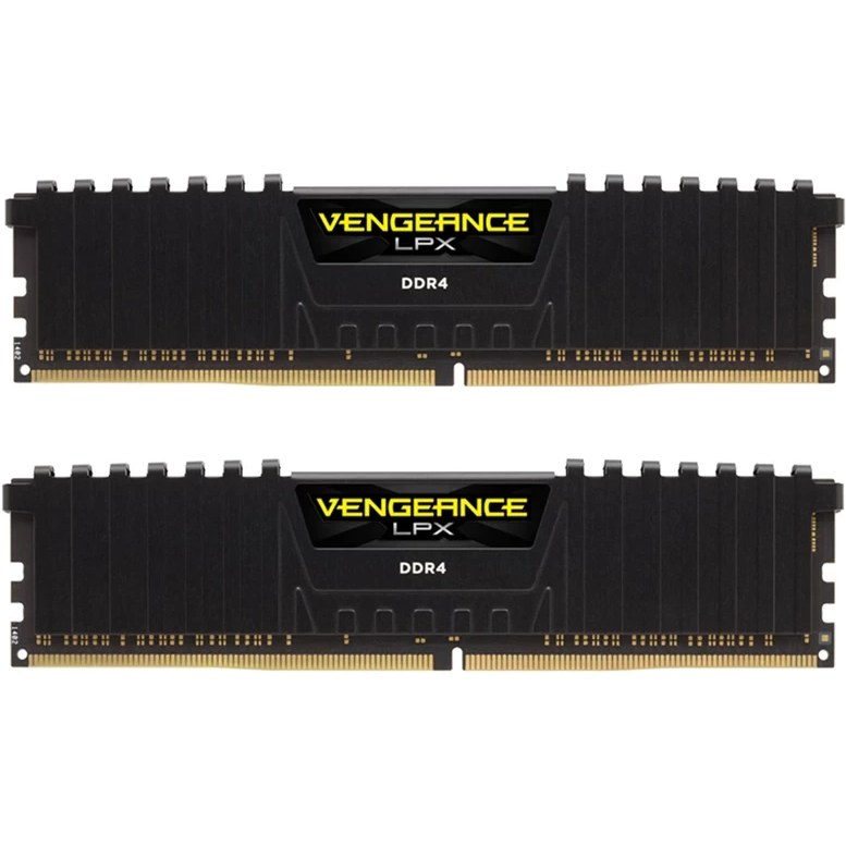 رم کامپیوتر کورسیر مدل CORSAIR Vengeance LPX 16GB DDR4 3200MH نمای ۳