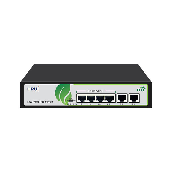 سوئیچ شبکه 4 پورت POE HR902-AF-42N — تصویر ۴